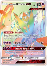 Dawn Wings Necrozma-GX 161/156 Rainbow Rare from Ultra Prism