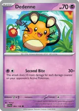 Dedenne 095/198 Common from Scarlet & Violet Base