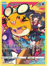 Dedenne TG07/TG30 Trainer Gallery Rare Holo from Brilliant Stars
