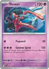 Deoxys 074/182 Rare from Paradox Rift