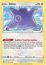 Ditto 107/159 Rare Holo from Crown Zenith