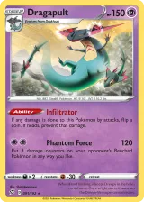 Dragapult 091/192 Rare Holo from Rebel Clash
