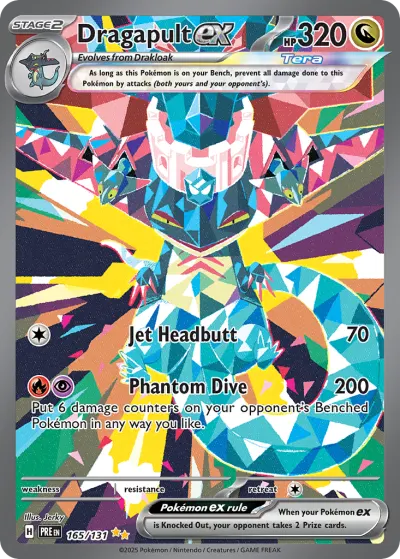 Dragapult ex 165/131 Special Illustration Rare from Prismatic Evolutions
