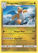 Dragonite 96/149 Rare Holo from Sun & Moon Base