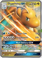 Dragonite-GX 152/236 Rare Holo GX from Unified Minds