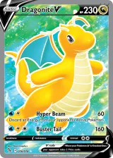 Dragonite V 076/078 Ultra Rare from Pokémon GO
