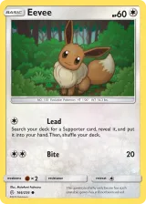 Eevee 166/236 Common from Cosmic Eclipse