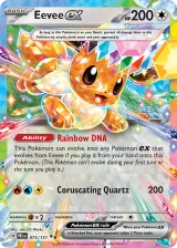 Eevee ex 075/131 Double Rare from Prismatic Evolutions