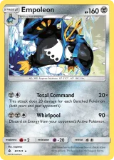 Empoleon 81/131 Rare Holo from Forbidden Light