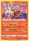 Entei 019/203 Rare Holo from Evolving Skies