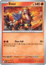 Entei 25/217 Rare from Ascended Heroes