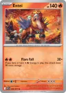 Entei 25/217 Rare from Ascended Heroes