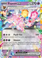 Espeon ex 034/131 Double Rare from Prismatic Evolutions