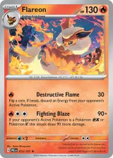 Flareon 013/131 Rare from Prismatic Evolutions