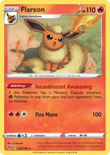 Flareon 026/185 Rare from Vivid Voltage