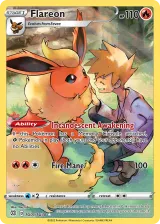 Flareon TG01/TG30 Trainer Gallery Rare Holo from Brilliant Stars