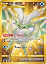 Frosmoth 204/192 Secret Rare from Rebel Clash