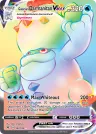 Galarian Darmanitan VMAX 187/185 Rainbow Rare from Vivid Voltage