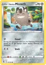 Galarian Meowth 180/264 Common from Fusion Strike