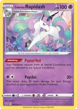 Galarian Rapidash 082/202 Rare from Sword & Shield Base