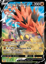 Galarian Zapdos V TG19/TG30 Rare Holo V from Astral Radiance
