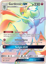 Gardevoir-GX 159/147 Rainbow Rare from Burning Shadows