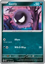Gastly 055/091 Common from Paldean Fates
