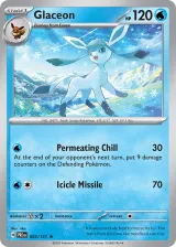 Glaceon 025/131 Rare from Prismatic Evolutions