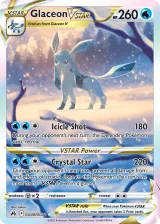 Glaceon VSTAR GG40/GG70 Rare Holo VSTAR from Crown Zenith