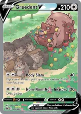 Greedent V 257/264 Ultra Rare from Fusion Strike