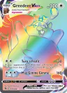Greedent VMAX 272/264 Rainbow Rare from Fusion Strike