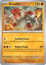Groudon 093/182 Rare from Paradox Rift