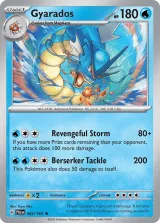 Gyarados 043/193 Rare from Paldea Evolved