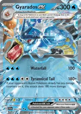 Gyarados ex 045/198 Double Rare from Scarlet & Violet Base