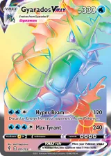 Gyarados VMAX 207/203 Rainbow Rare from Evolving Skies