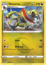 Haxorus 112/172 Rare from Brilliant Stars