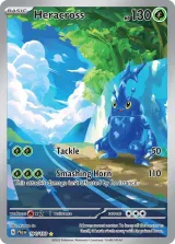 Heracross 194/193 Illustration Rare from Paldea Evolved