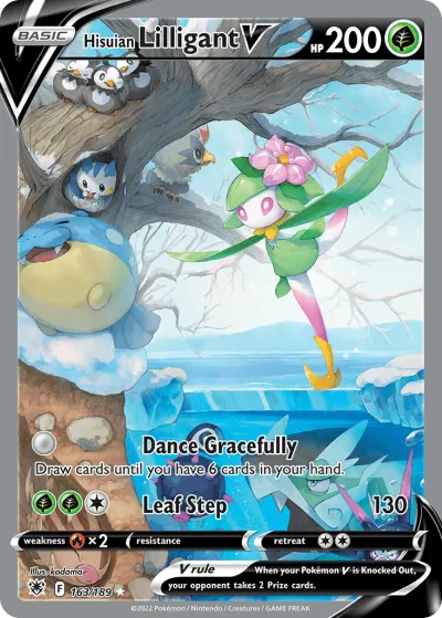 Hisuian Lilligant V 163/189 Ultra Rare from Astral Radiance