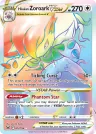 Hisuian Zoroark VSTAR 203/196 Rainbow Rare from Lost Origin