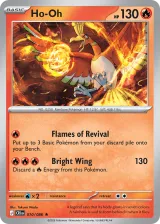 Ho-Oh 010/086 Rare from Chaos Rising