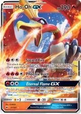 Ho-Oh-GX 21/147 Rare Holo GX from Burning Shadows