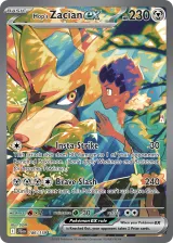 Hop's Zacian ex 186/159 Special Illustration Rare from Journey Together