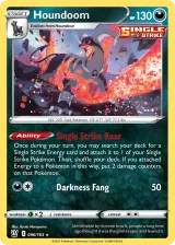 Houndoom 096/163 Rare Holo from Battle Styles