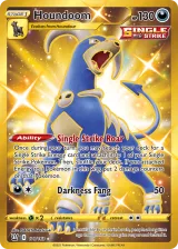 Houndoom 179/163 Secret Rare from Battle Styles
