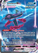 Inteleon VMAX 266/264 Rainbow Rare from Fusion Strike