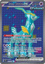 Iron Crown ex 191/162 Ultra Rare from Temporal Forces