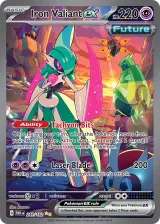 Iron Valiant ex 249/182 Special Illustration Rare from Paradox Rift