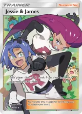 Jessie & James 68/68 Ultra Rare from Hidden Fates