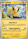 Jolteon 135/165 Rare from 151