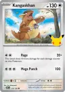 Kangaskhan 114/128 Common from 30th Celebration